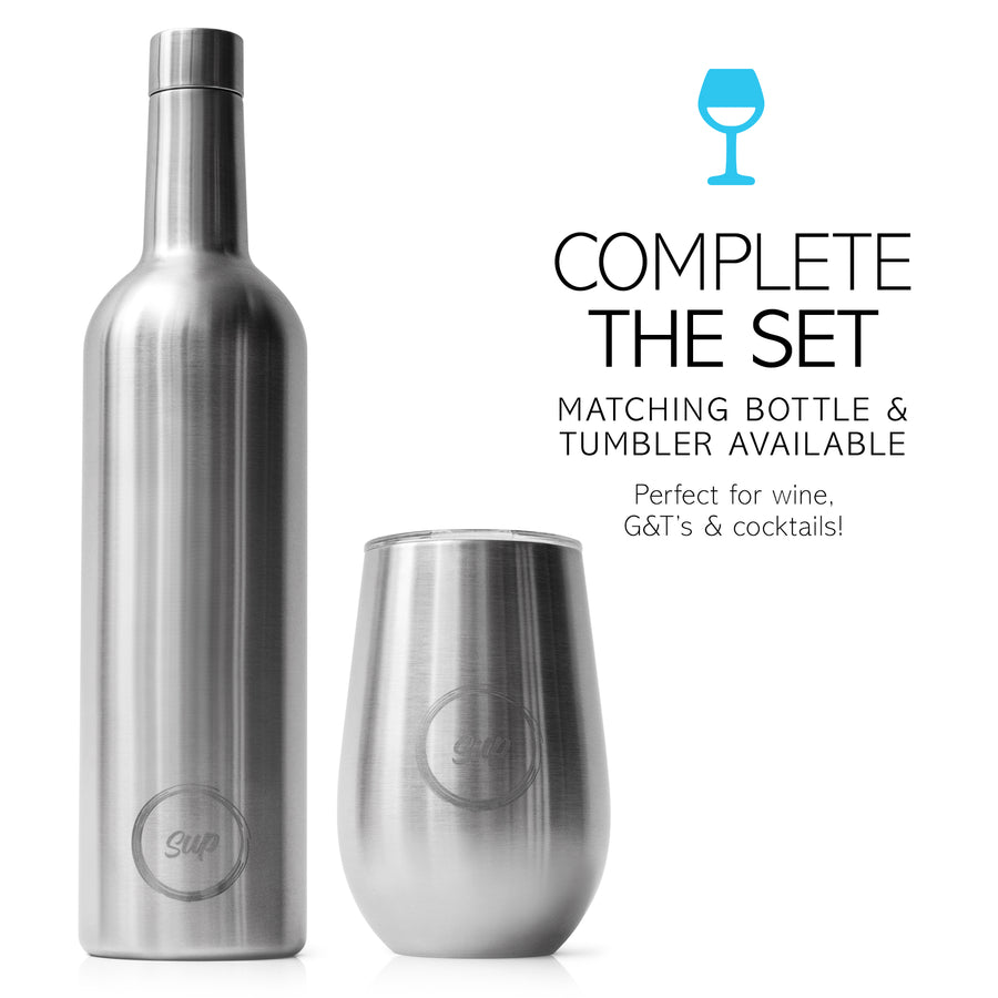 Insulated Wine Tumbler Stainless Steel