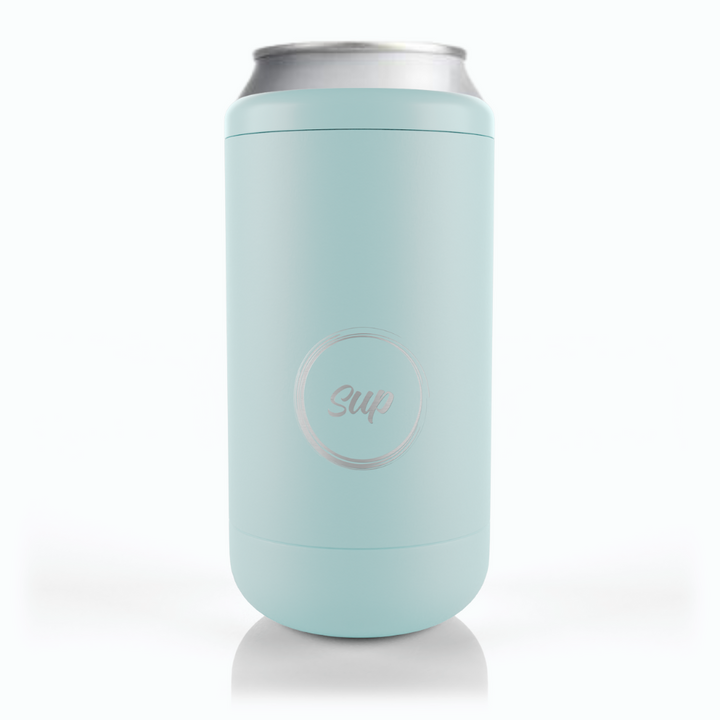 Sup Capsule beer can cooler bottle cooler sleeve turquoise
