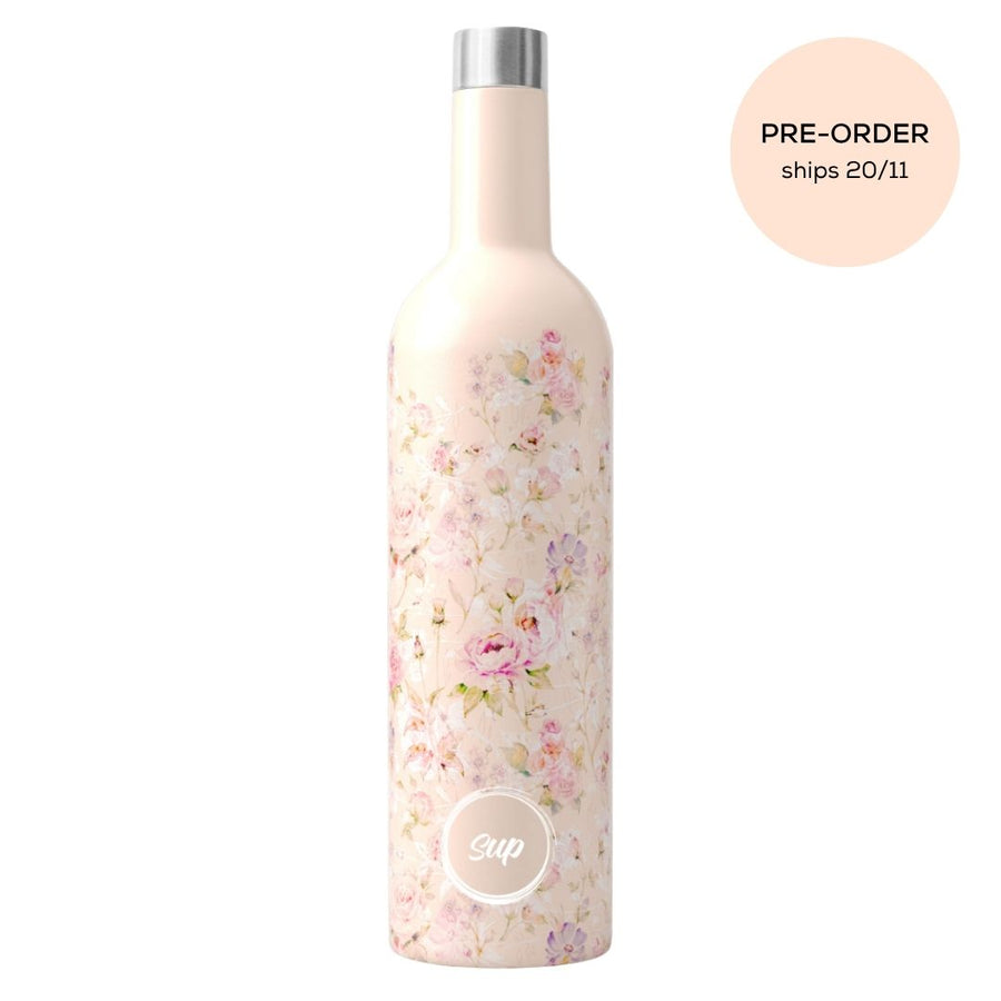 Insulated Wine Bottle Flowers PRE-ORDER Ships 20/11