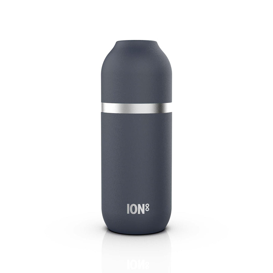 Ion8 Luma Vacuum Insulated, Flask & Mug, Ash Navy, 700ml (24oz)