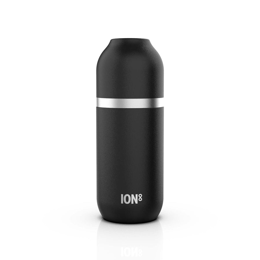 Ion8 Luma Vacuum Insulated, Flask & Mug, Black, 700ml (24oz)