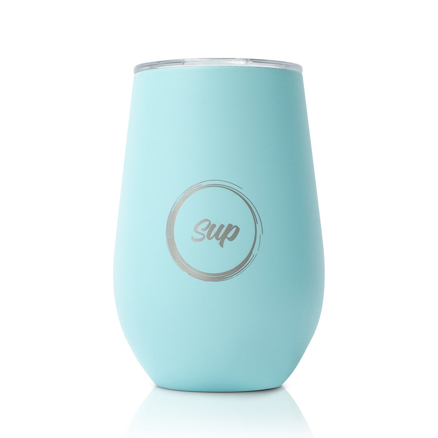 Insulated Wine Tumbler Turquoise ADD