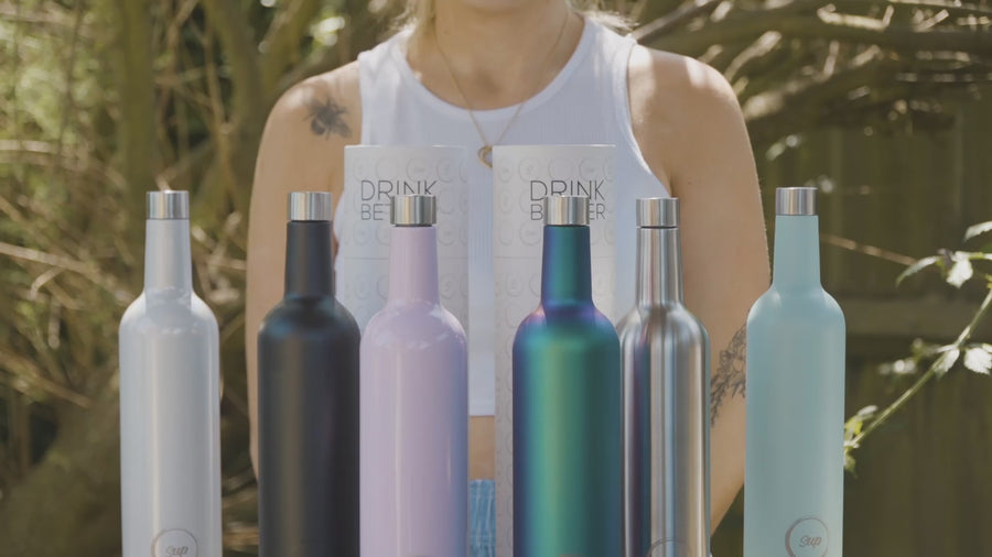 Insulated Wine Bottle & Tumbler Bundle Galaxy