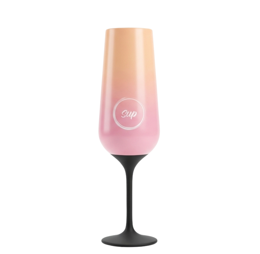 Insulated Champagne Flute Ombre