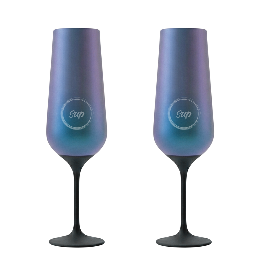 Insulated Champagne Flute Galaxy