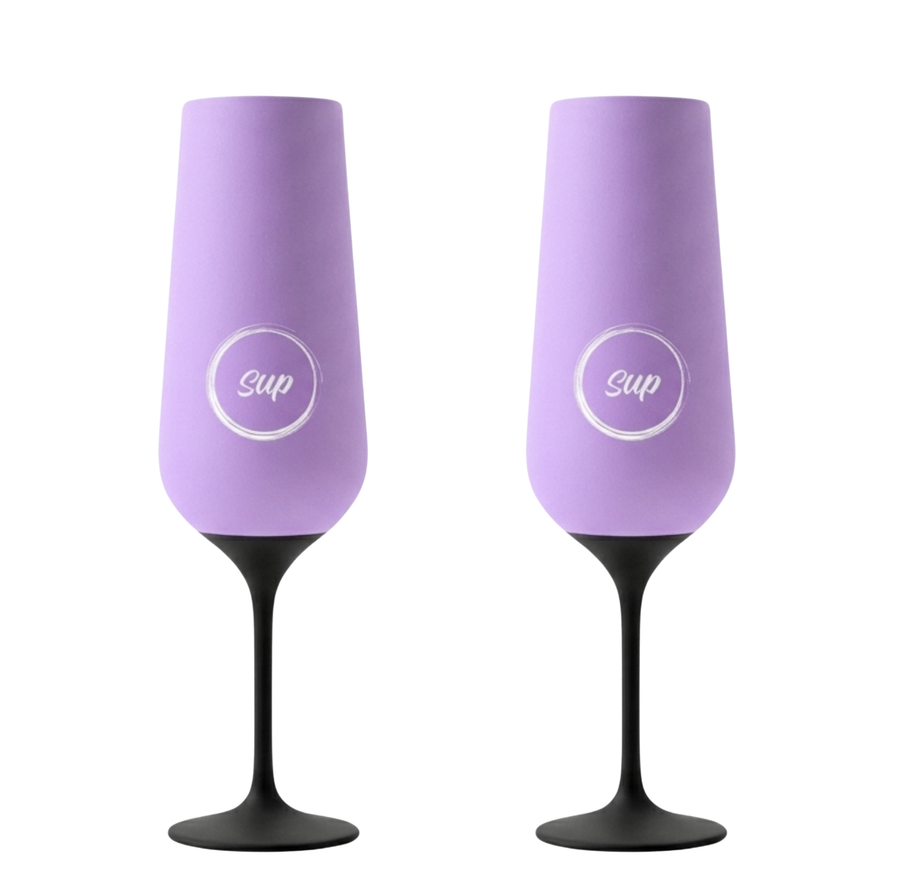 Insulated Champagne Flute Lilac