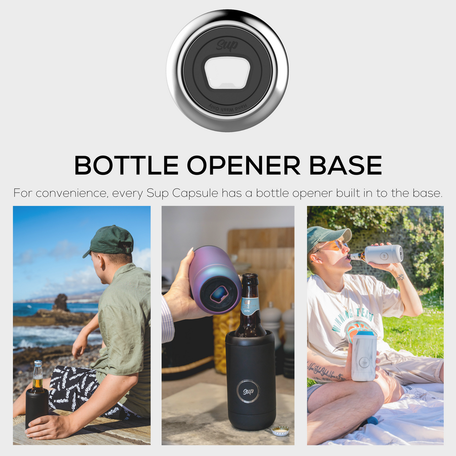 Capsule Bottle & Can Cooler Matte Black