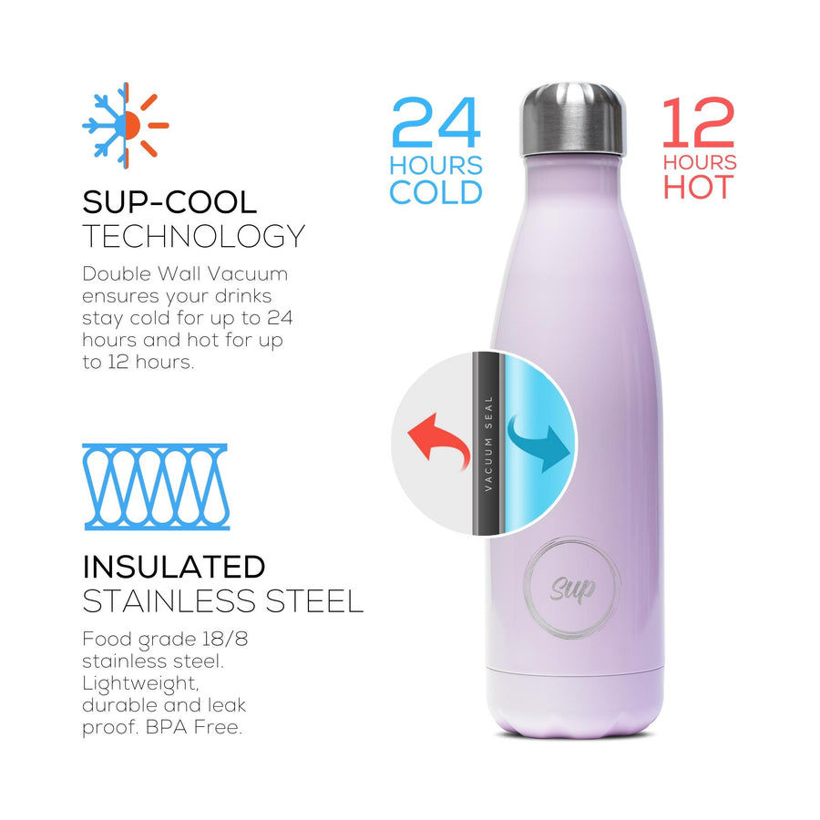 Insulated Water Bottle | 500ml | Pirouette Pink