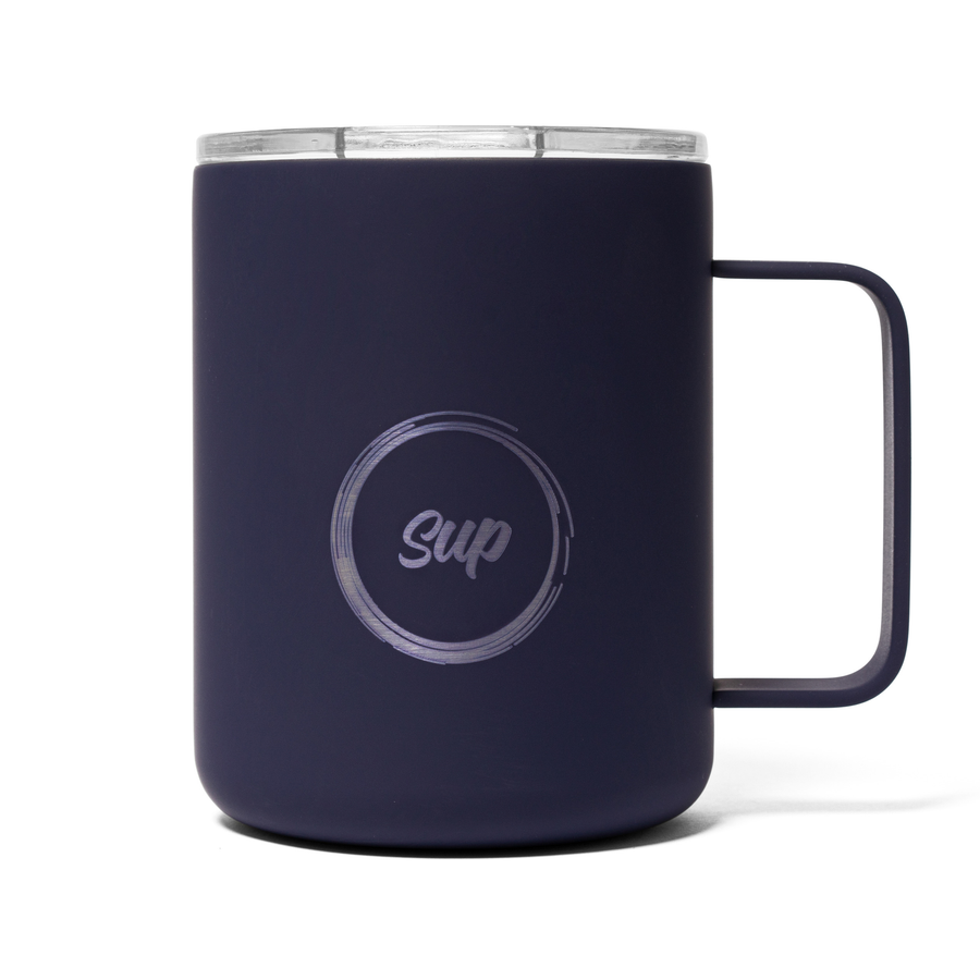 Insulated Mug With Handle | 350ml | Soft Navy