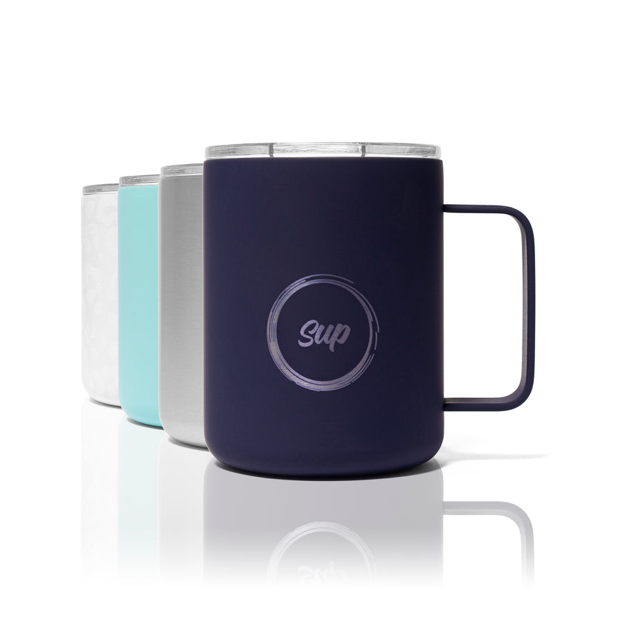 Insulated Mug With Handle | 350ml | Soft Navy