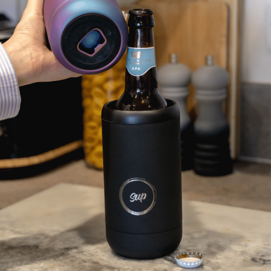 Capsule Bottle & Can Cooler Matte Black