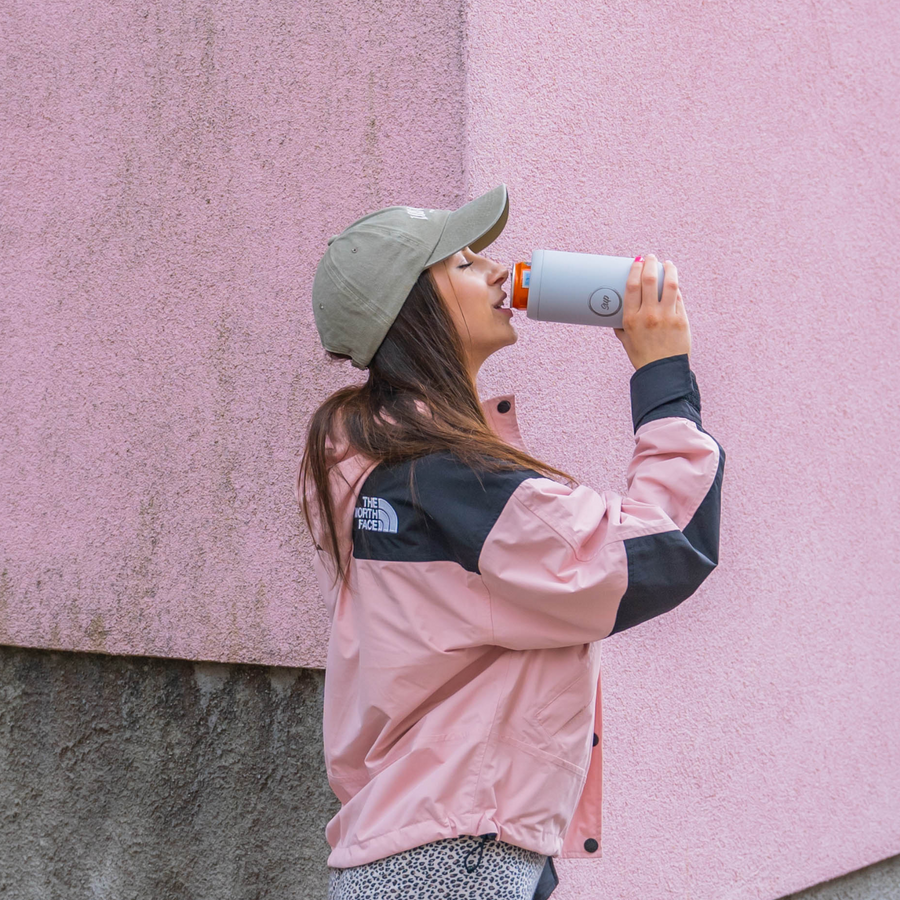 Capsule Bottle & Can Cooler Soft Grey