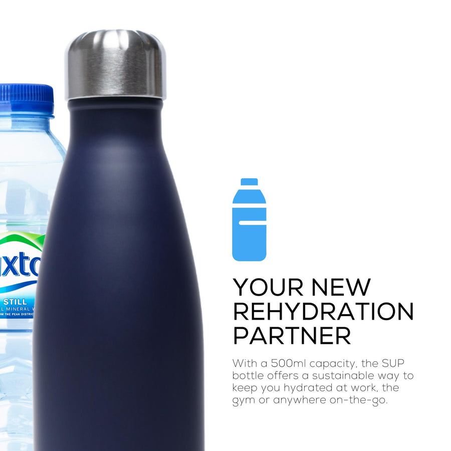 Insulated Water Bottle | 500ml | Soft Navy