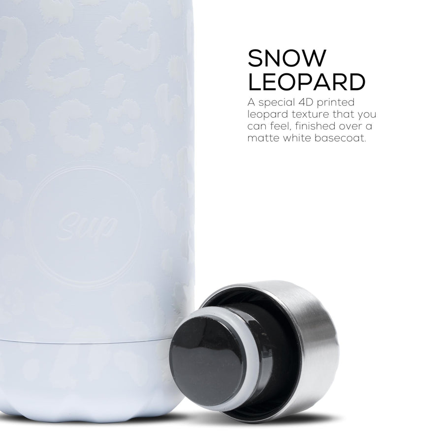 Insulated Water Bottle | 500ml | Snow Leopard