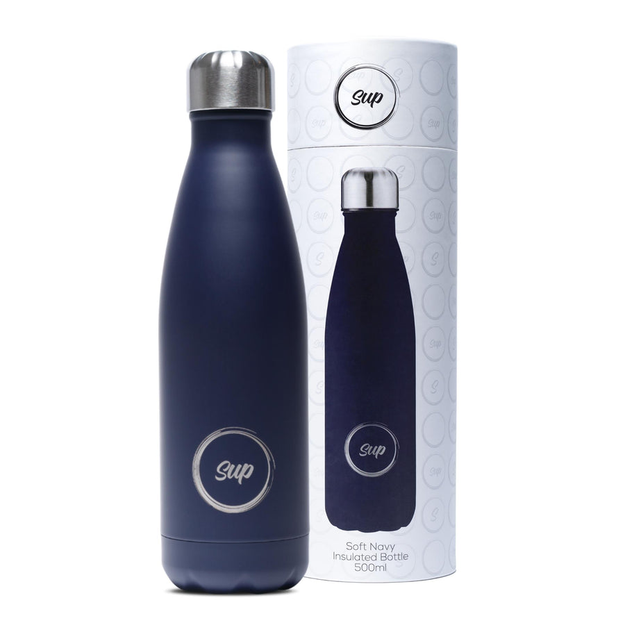 Insulated Water Bottle | 500ml | Soft Navy